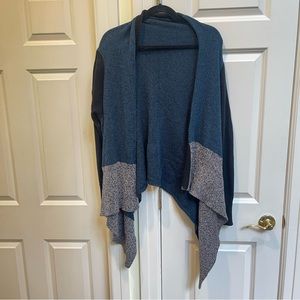 Cut25 by Yigal Azrouël Blue Cotton Cardigan